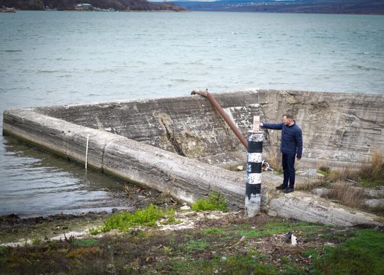 FOTO // Investiții capitale la Lacul Ghidighici: Evacuatorul de ape mari al barajului va fi reabilitat
