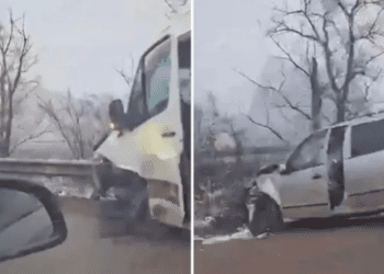 VIDEO // Patru persoane au avut nevoie de îngrijiri medicale în accidentul de la Sîngerei