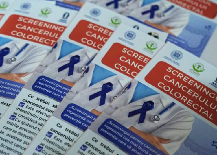 Peste 8 500 de persoane, testate pentru cancer colorectal în 2025