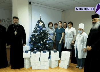 VIDEO // Copiii internați la Spitalul Clinic Bălți au primit cadouri