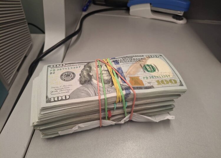 Bani nedeclarați: peste 48.000 de dolari SUA, ridicați la frontieră