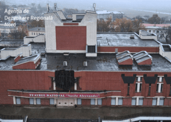 FOTO // Acoperișul Teatrului Național „Vasile Alecsandri” din Bălți va fi reparat capital