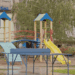 VIDEO // O curte de bloc din orașul Otaci, transformată într-un spațiu modern și sigur pentru locuitori
