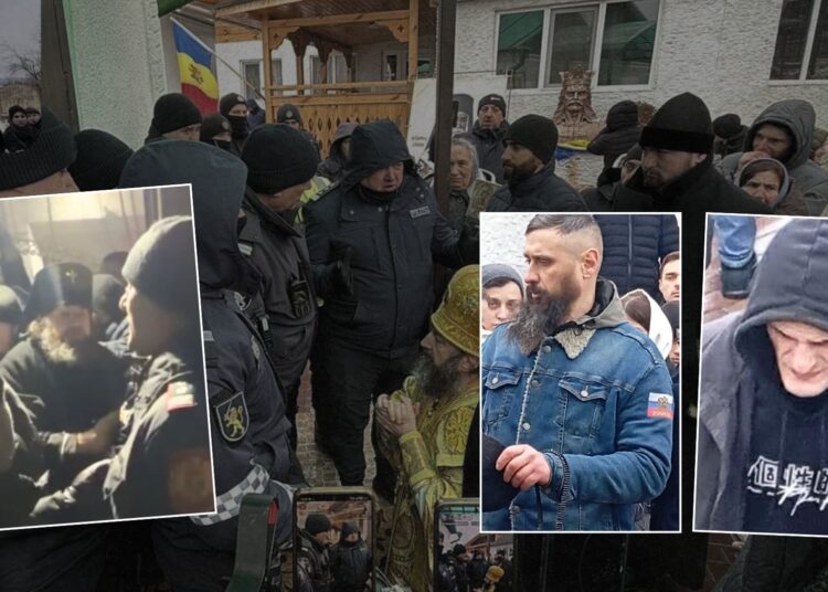 Conflictul de la biserica din Dereneu, amplificat de rețele pro-ruse. La slujba oficiată în fața lăcașului sfânt a fost observat un mercenar condamnat