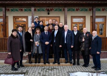 VIDEO // La casa lui Adrian Păunescu, frăția dintre Sîngerei și Maramureș a prins glas