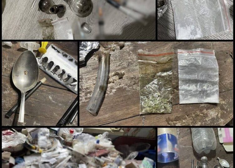 Speluncă de consum de droguri, destructurată la Rezina. Un bărbat de 46 de ani, reținut