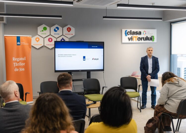 FOTO // Amalgamarea voluntară a primăriilor, soluție de supraviețuire pentru satele Moldovei. Discuții cu APL la ADEPT Press Club