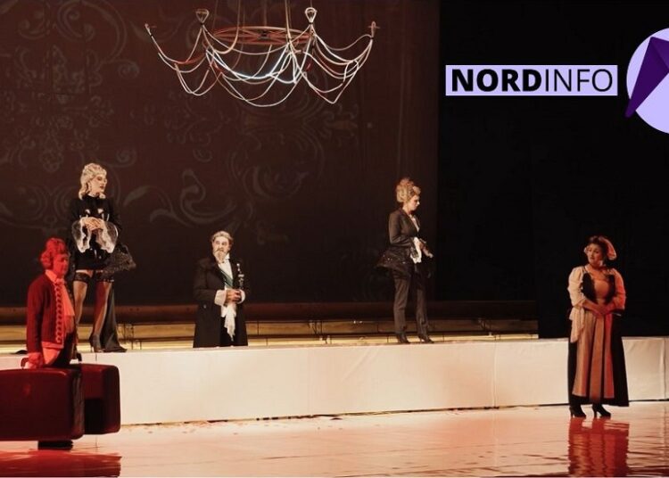 VIDEO // „Tartuffe” revine pe scena Teatrul Național din Bălți: „O comedie savuroasă care scoate la lumină slăbiciunile omenești, ipocrizia și naivitatea”