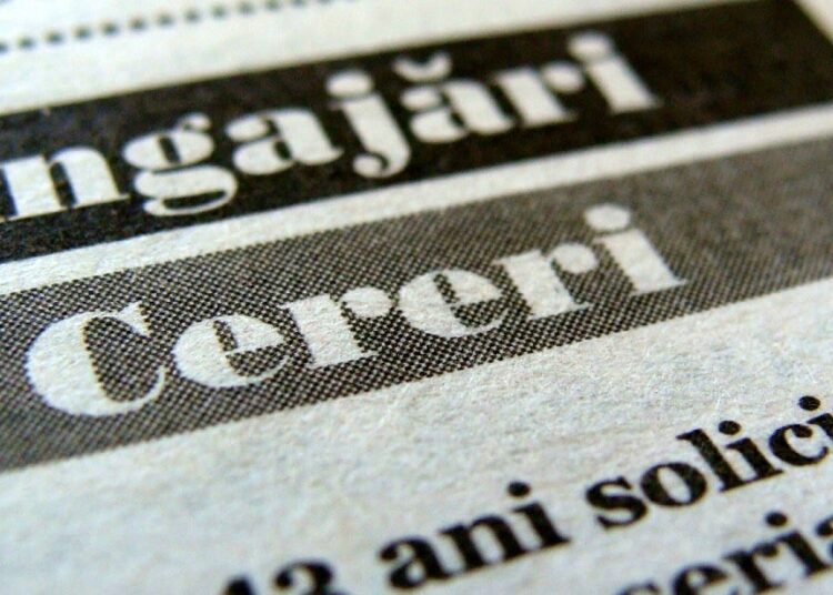 Peste 10 000 de locuri de muncă, propuse de ANOFM. Chișinău, Bălți și Edineț, printre localitățile cu cele mai multe posturi vacante