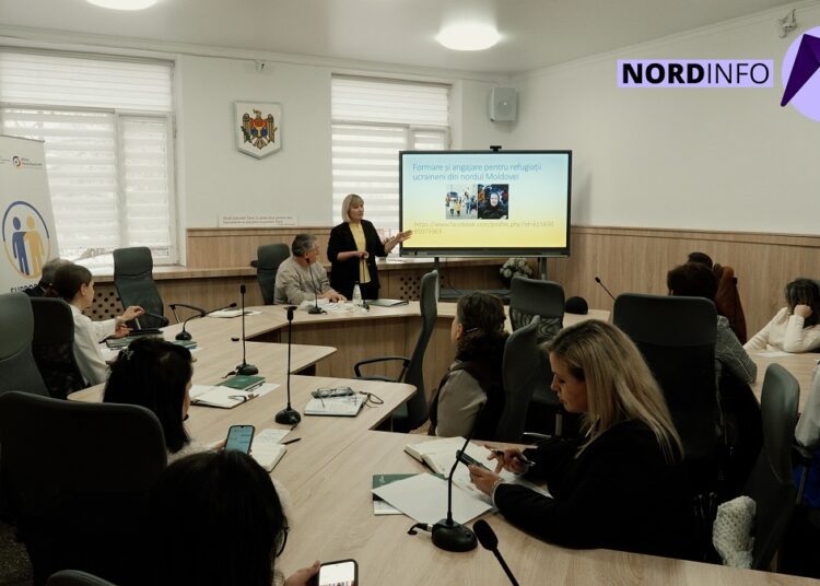 VIDEO // Refugiații și persoanele vulnerabile din Drochia învață și planifică afaceri