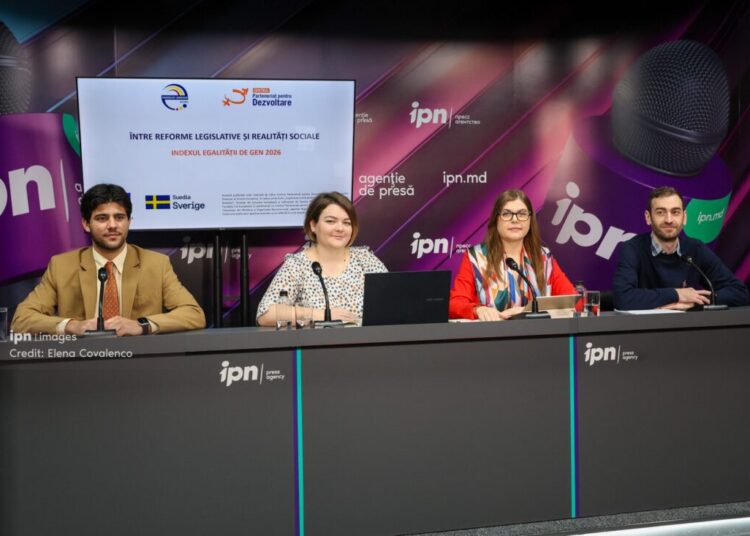 Indexul Egalității de Gen 2026 – R. Moldova înregistrează 61 de puncte, pe fondul scăderii reprezentării femeilor în Guvern