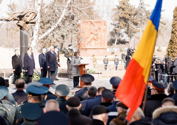 Maia Sandu cere retragerea trupelor ruse la 34 de ani de la războiul de pe Nistru: „Pacea adevărată nu poate fi construită cu trupe străine pe teritoriul nostru”