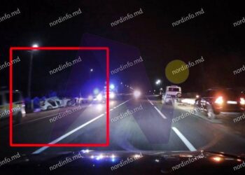 VIDEO // Grav accident în satul Zahareuca din raionul Telenești. Un tânăr de 27 de ani a murit