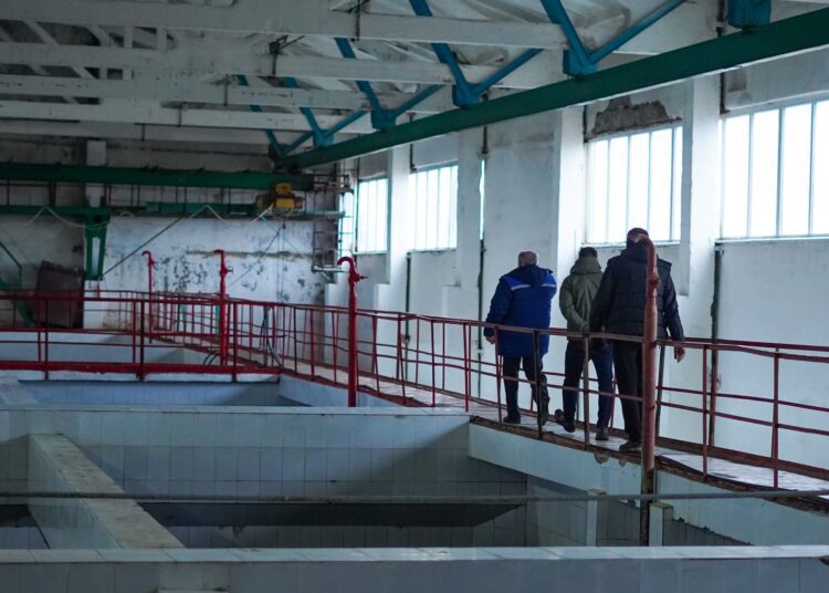 Un nou sistem de filtrare va fi instalat la stația de tratare a apei de la Cosăuți