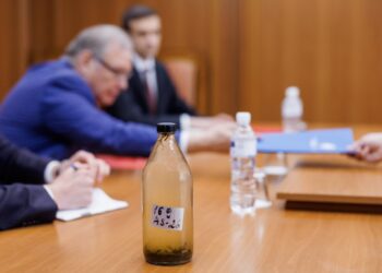 I s-a pus pe masă o sticlă cu apă din Nistru. Ozerov a primit notă de protest din partea MAE