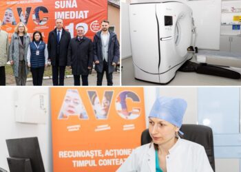 Un moldovean suferă un AVC în fiecare oră. Un Centru primar de AVC, inaugurat la Ungheni