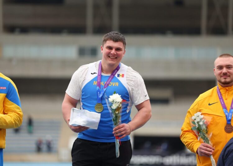 Alexandr Mazur a câștigat Cupa europeană de aruncări U23