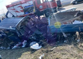 Accident grav în apropiere de satul Domulgeni, raionul Florești. Un bărbat, transportat la spital cu fracturi la picioare