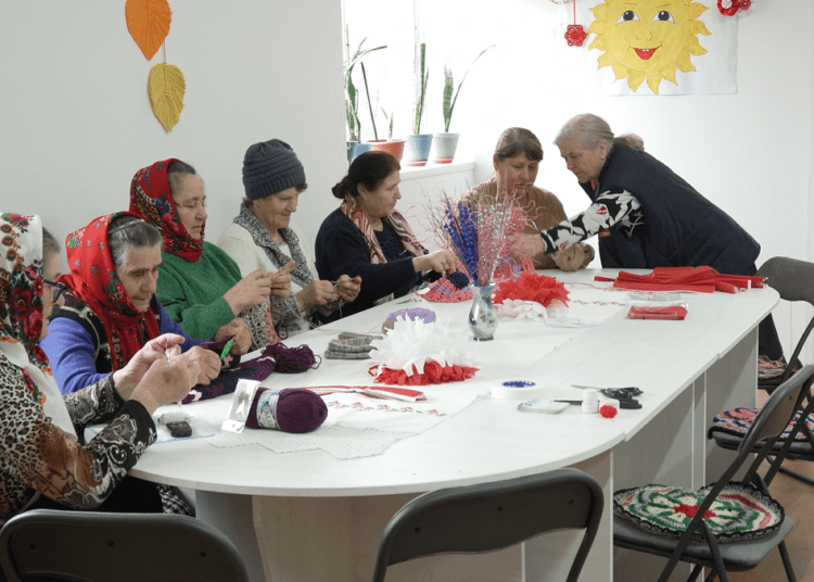 VIDEO // Club pentru vârstnici deschis la Prepelița, în prezența ministrei și a conducerii raionului Sîngerei