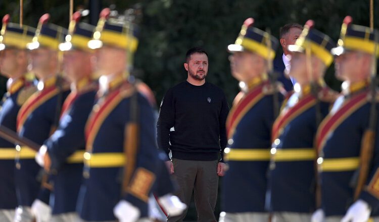 Volodimir Zelenski vine joi, 12 martie, în România. Președintele ucrainean va avea o întrevedere cu Nicușor Dan