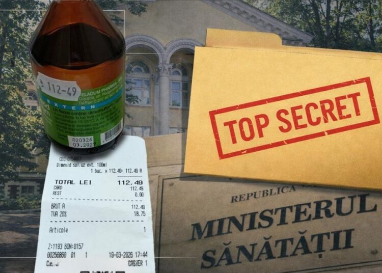 Ordin secret al Ministerului Sănătății: Actul este folosit de o companie pentru a vinde un medicament produs ilegal
