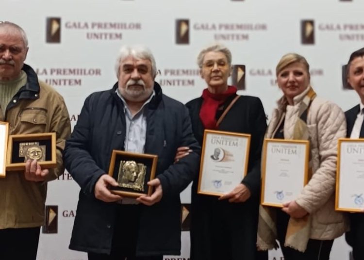 FOTO // Actorii Teatrului Național „Vasile Alecsandri” din Bălți, premiați la Gala UNITEM 2026