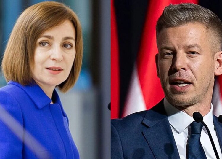 Maia Sandu la felicitat pe Péter Magyar pentru victoria în alegerile din Ungaria