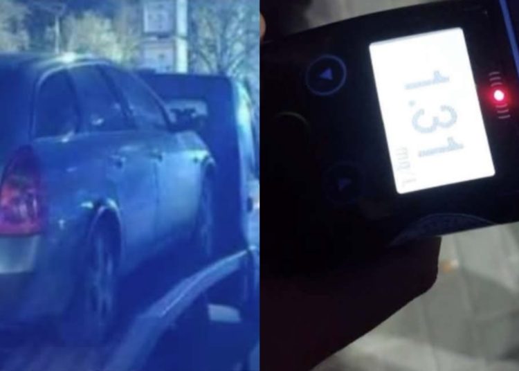 Șofer beat, depistat după ce a fugit de la locul unui accident la Bălți