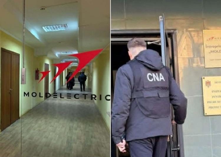 Percheziții matinale la Moldelectrica. Patru persoane au fost reținute