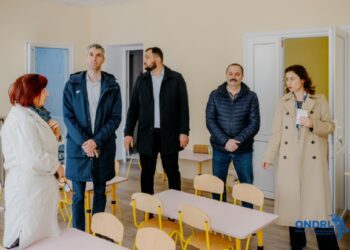 FOTO // Peste 15 milioane de lei pentru modernizarea orașului Florești