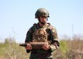 VIDEO // Proiectil de artilerie din Al Doilea Război Mondial, neutralizat de geniști în raionul Rîșcani