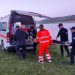 FOTO // A căzut de pe o stâncă și a rămas blocată la 30 de metri adâncime. O femeie, salvată dintr-o prăpastie la Țîpova