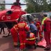 FOTO // Intervenție SMURD: o femeie de 40 de ani a fost transferată de urgență din Chișinău la București