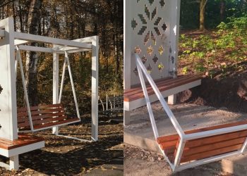 VIDEO // Vandalism la Edineț: un leagăn instalat recent în parc a fost deteriorat