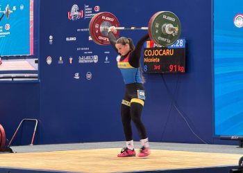 VIDEO // Halterofila Nicoleta Cojocaru a stabilit un record mondial și european la Campionatul Mondial de juniori din Egipt