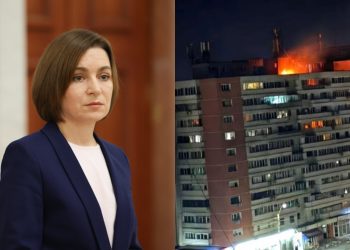 Maia Sandu despre drona căzută la Galați: „Condamn cu fermitate atacul rusesc cu dronă care a lovit civili români”