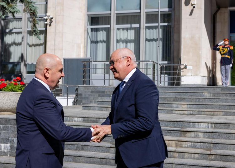 Chișinăul și Bucureștiul își consolidează parteneriatul: Alexandru Munteanu s-a întâlnit cu Ilie Bolojan