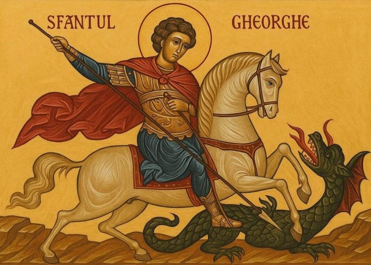Creștinii ortodocși îl sărbătoresc astăzi pe Sfântul Mare Mucenic Gheorghe