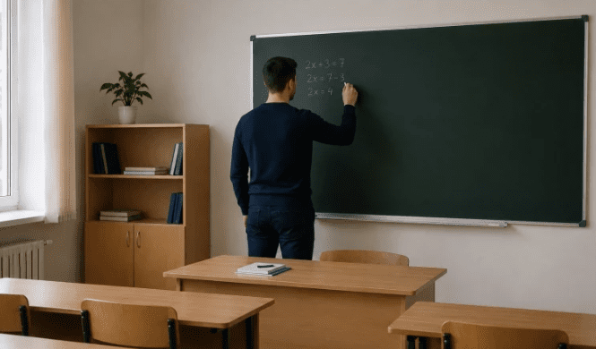 Un profesor debutant ar fi fost agresat de părintele unui elev chiar în sala de clasă. MEC a sesizat poliția