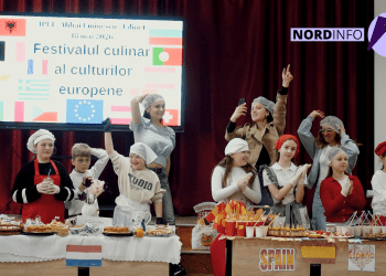 VIDEO // Cele mai cunoscute bucate europene, puse pe masă de elevii din Edineț la un târg cultural și caritabil