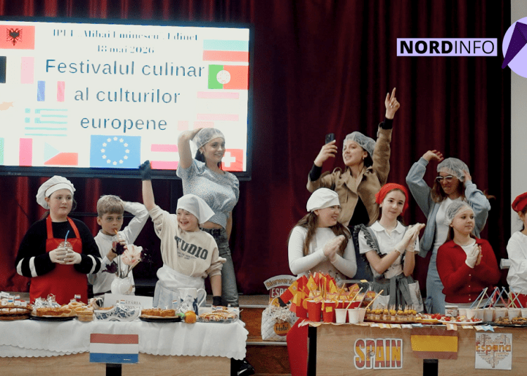 VIDEO // Cele mai cunoscute bucate europene, puse pe masă de elevii din Edineț la un târg cultural și caritabil