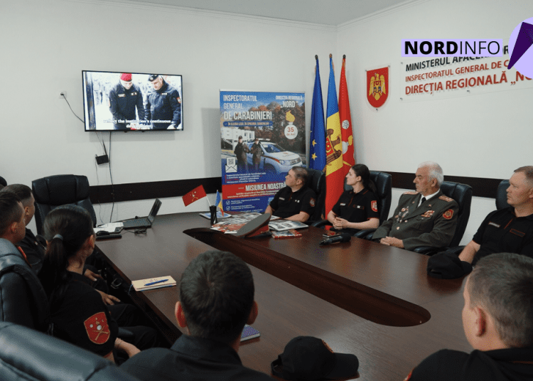 VIDEO // Uniforma care unește generații: carabinierii din Bălți, față în față cu unul dintre veteranii unității