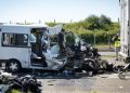 Microbuz înmatriculat în Republica Moldova, implicat într-un accident în Ungaria: opt persoane au decedat