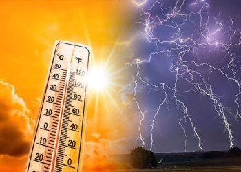 METEO // Ploi în nordul și centrul țării, iar la sud Cod Galben de caniculă