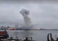 VIDEO // O dronă marină a explodat în Portul Constanța. A fost activat planul Roșu de Intervenție