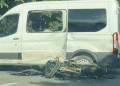 Accident pe o stradă din Sîngerei: un motociclist a ajuns la spital