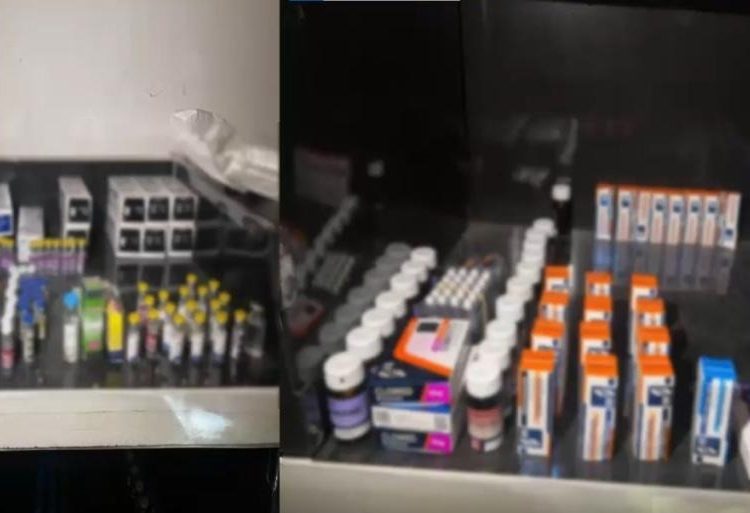 VIDEO // Un bărbat din Chișinău, reținut pentru comercializarea ilegală a unor preparate cu substanțe interzise. Oamenii legii au ridicat produse de peste 10 milioane de lei