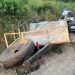 FOTO // Accident grav la Orhei: Un bărbat a murit, iar trei persoane au fost rănite după ce o mașină a lovit o remorcă tractată de un tractor