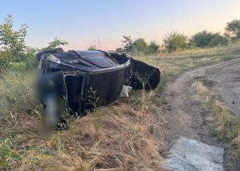 FOTO // Un tânăr de 29 de ani a murit într-un accident produs în raionul Hîncești