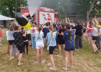 FOTO // Peste 70 de copii din Edineț au participat la lecții de siguranță organizate de salvatori